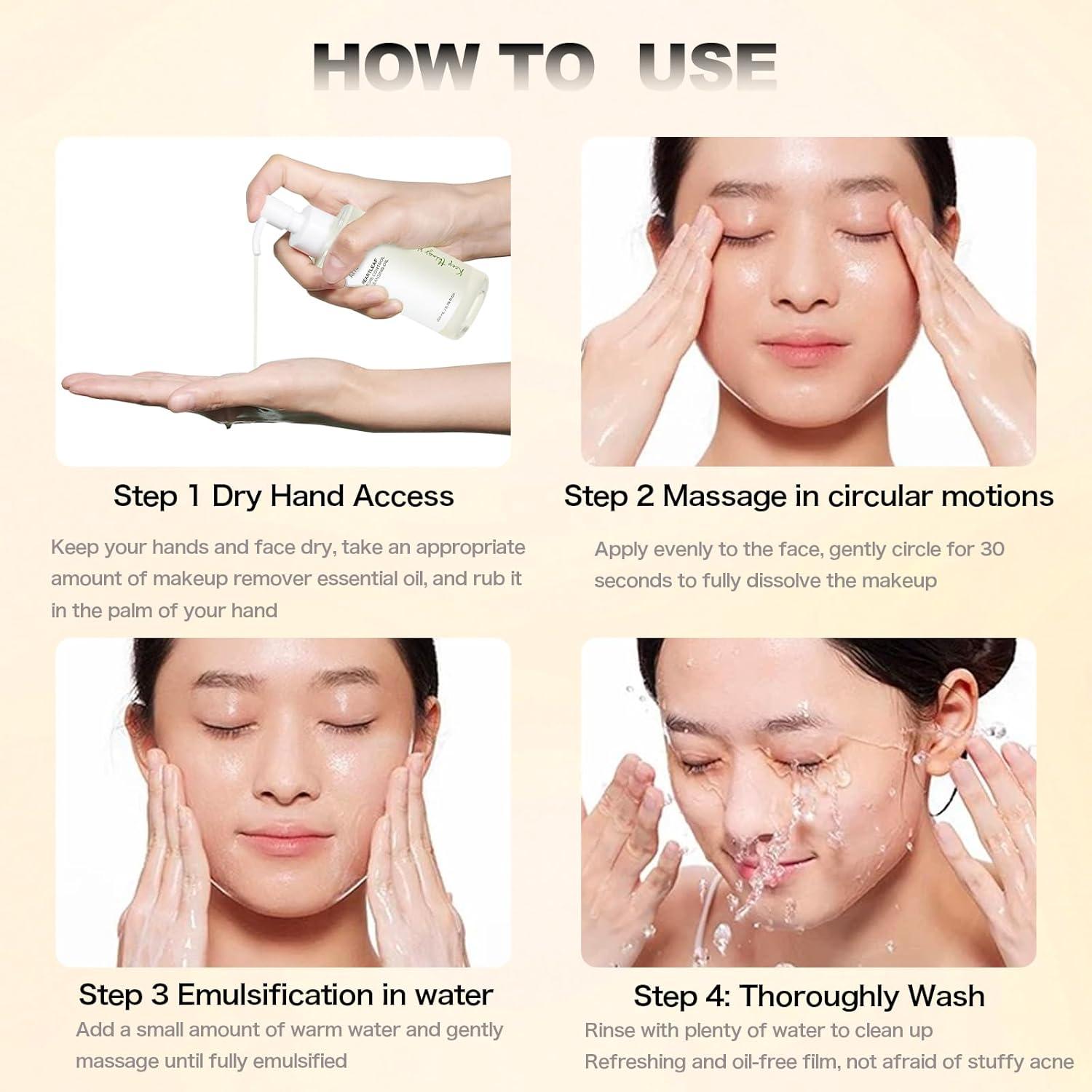 Aceite Limpiador Profundo NAILKISS 200ML Control de Poros