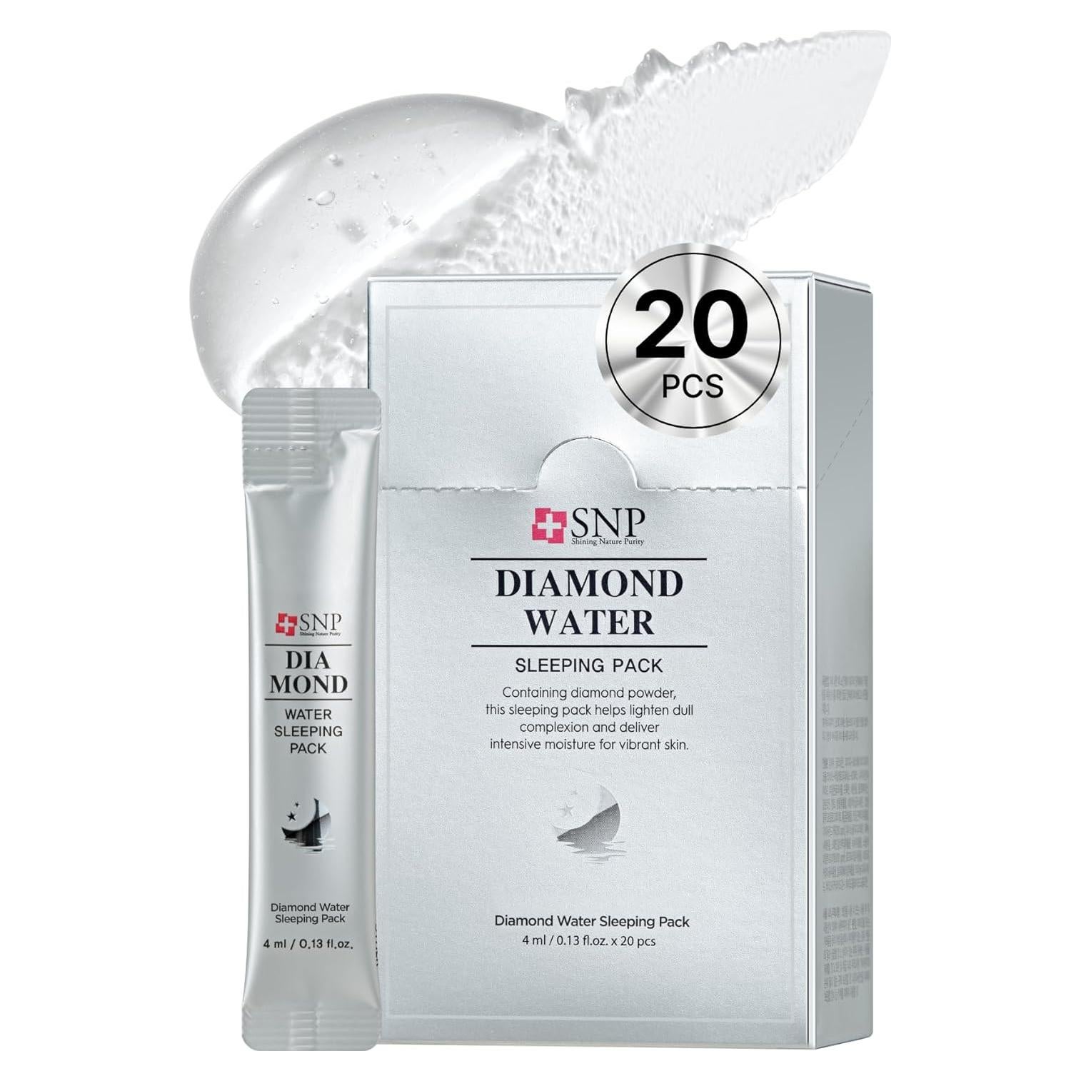 Crema Nocturna Hidratante SNP 20 Paquetes de 6g Cuidado Facial