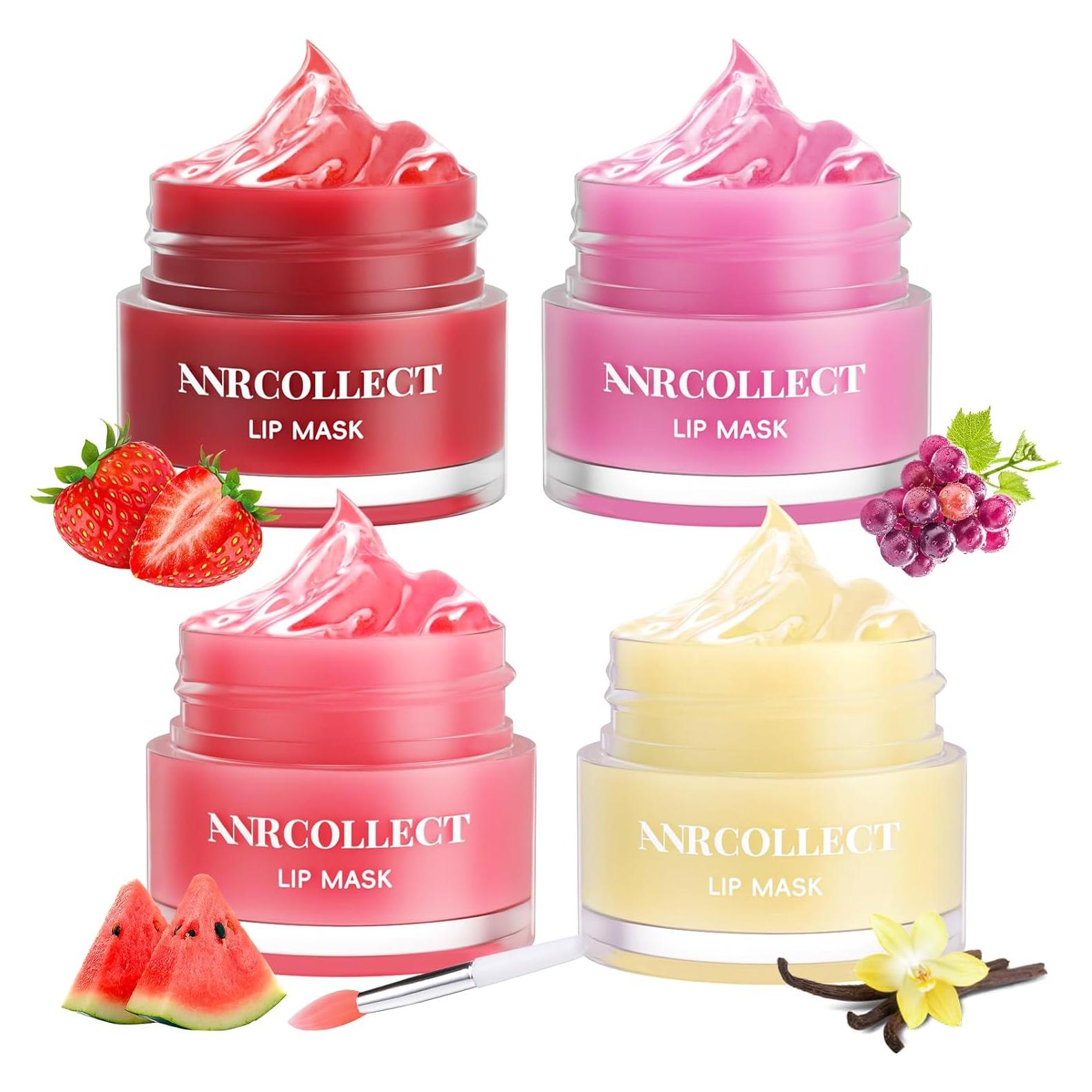 Conjunto de Máscaras Labiales ANRCOLLECT - Hidratación Nocturna