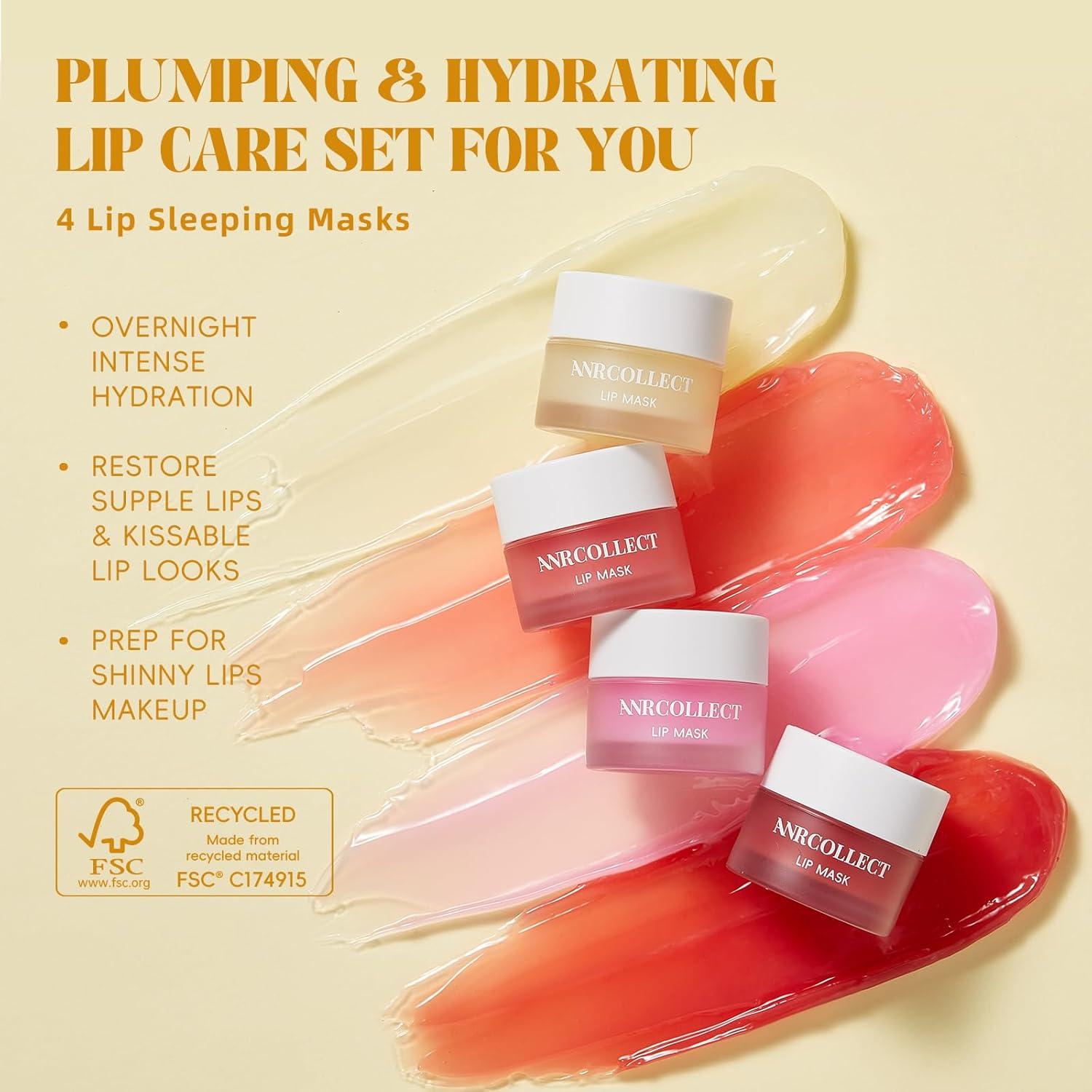 Conjunto de Máscaras Labiales ANRCOLLECT - Hidratación Nocturna