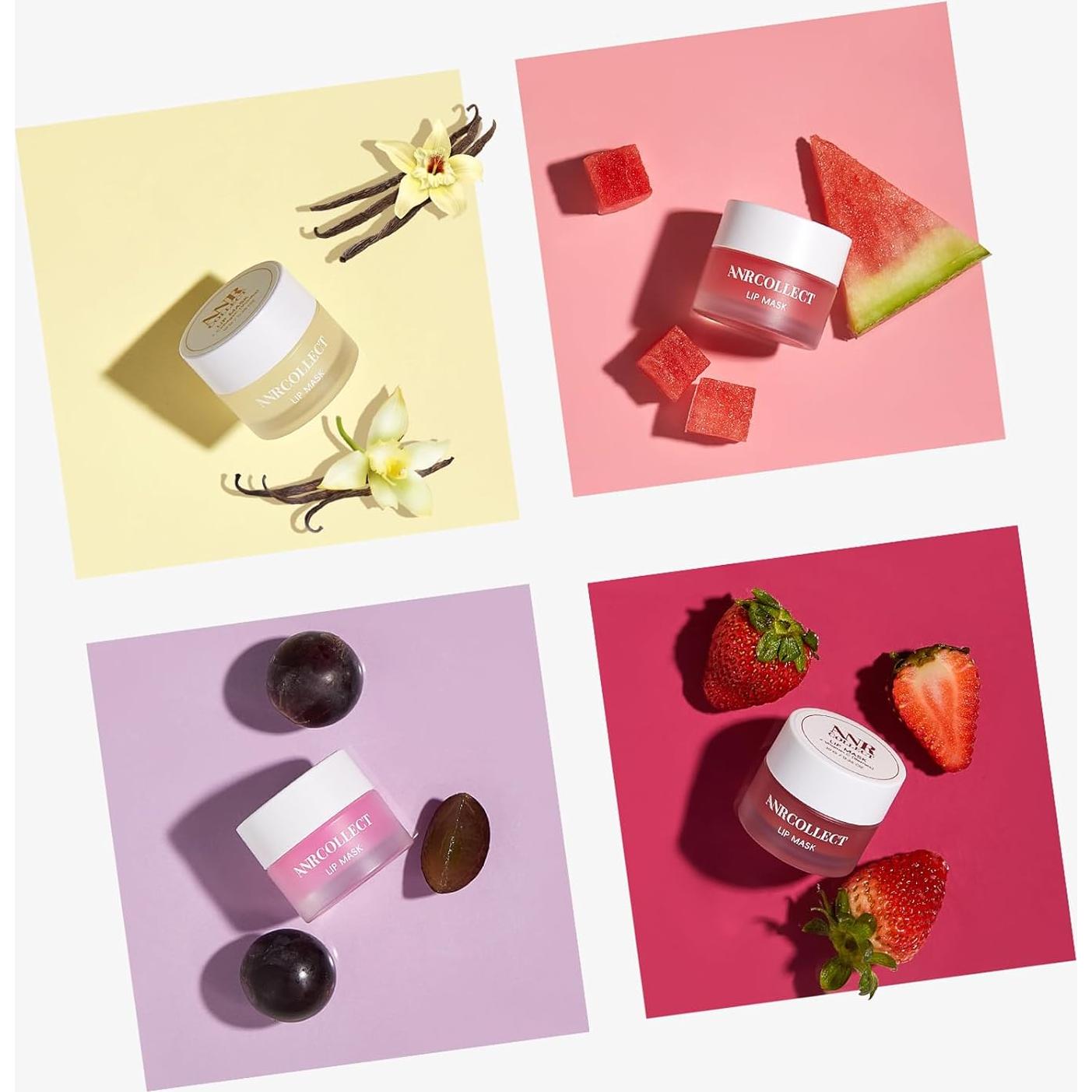 Conjunto de Máscaras Labiales ANRCOLLECT - Hidratación Nocturna