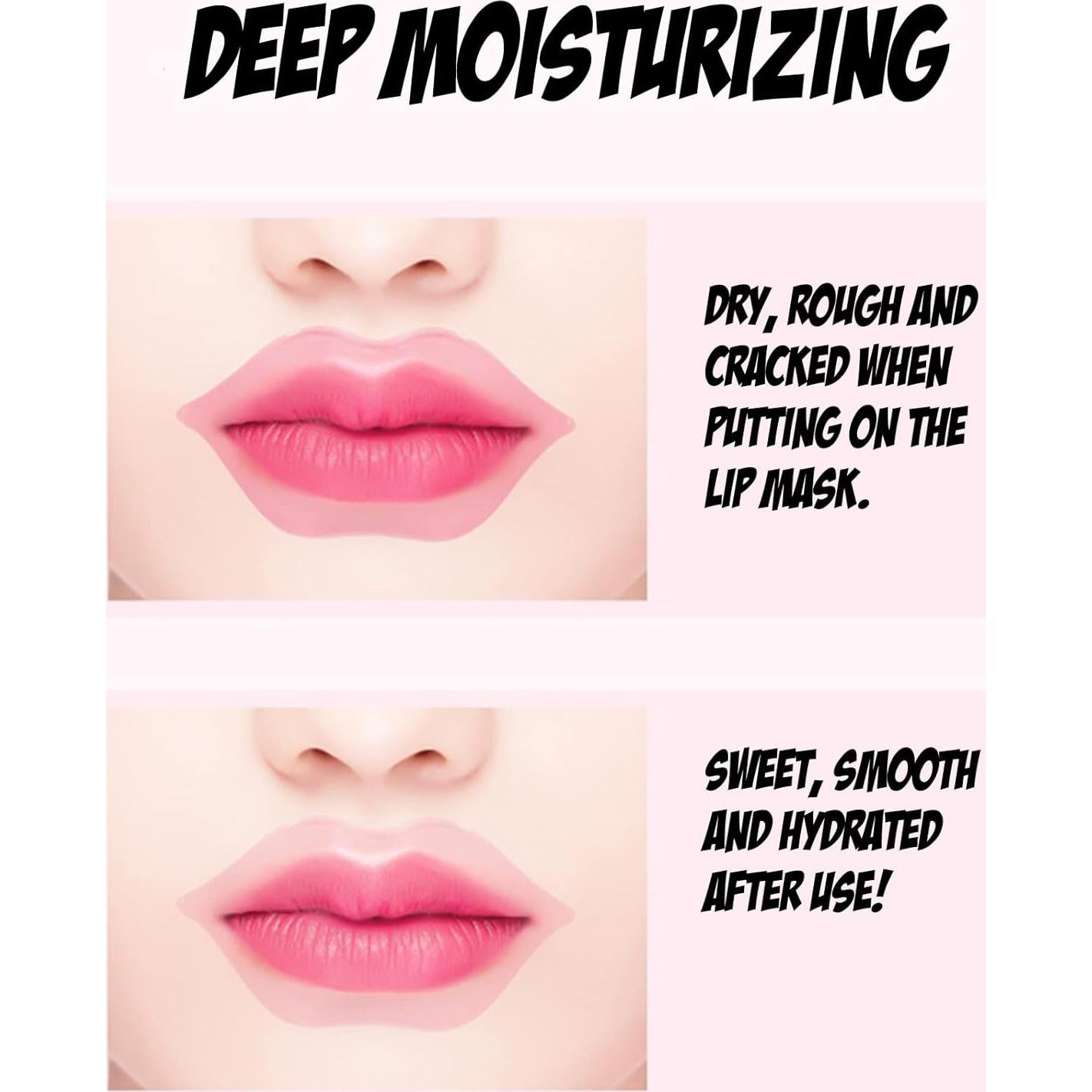 Mascarillas Hidratantes para Labios Nielies 24K - 30 Piezas