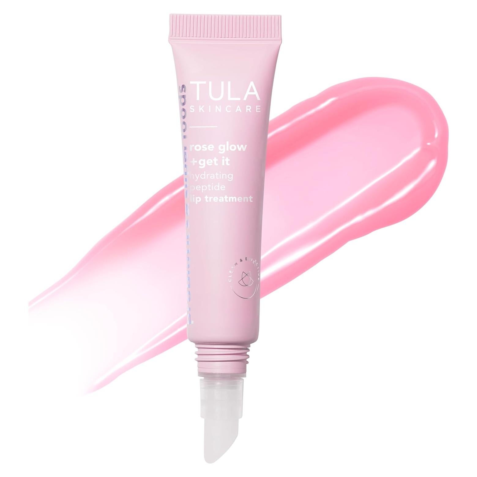 Bálsamo Labial TULA Skin Care Rose Glow - Hidratante 7.87 g