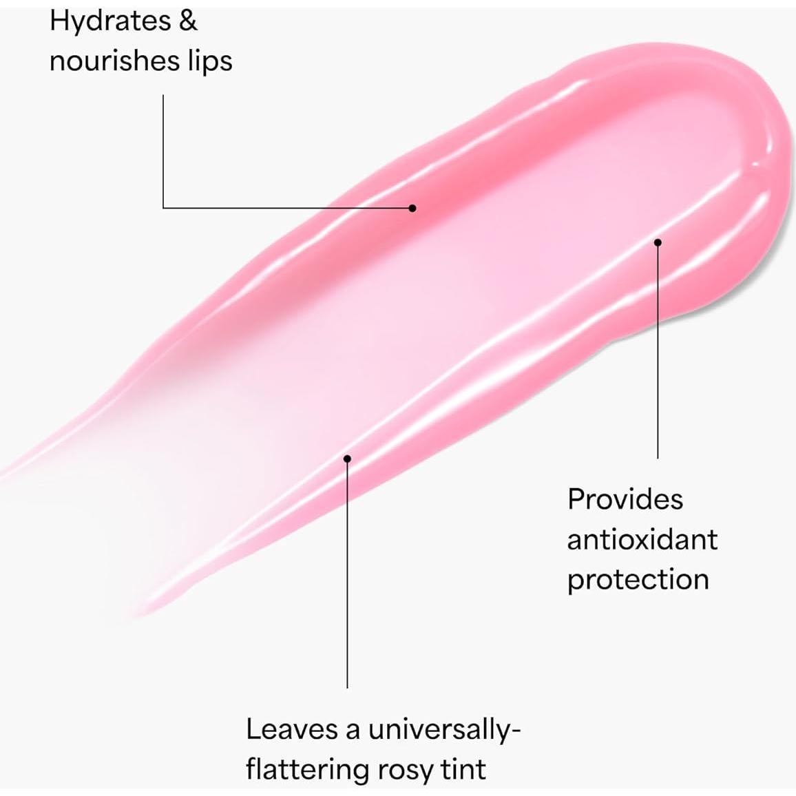 Bálsamo Labial TULA Skin Care Rose Glow - Hidratante 7.87 g