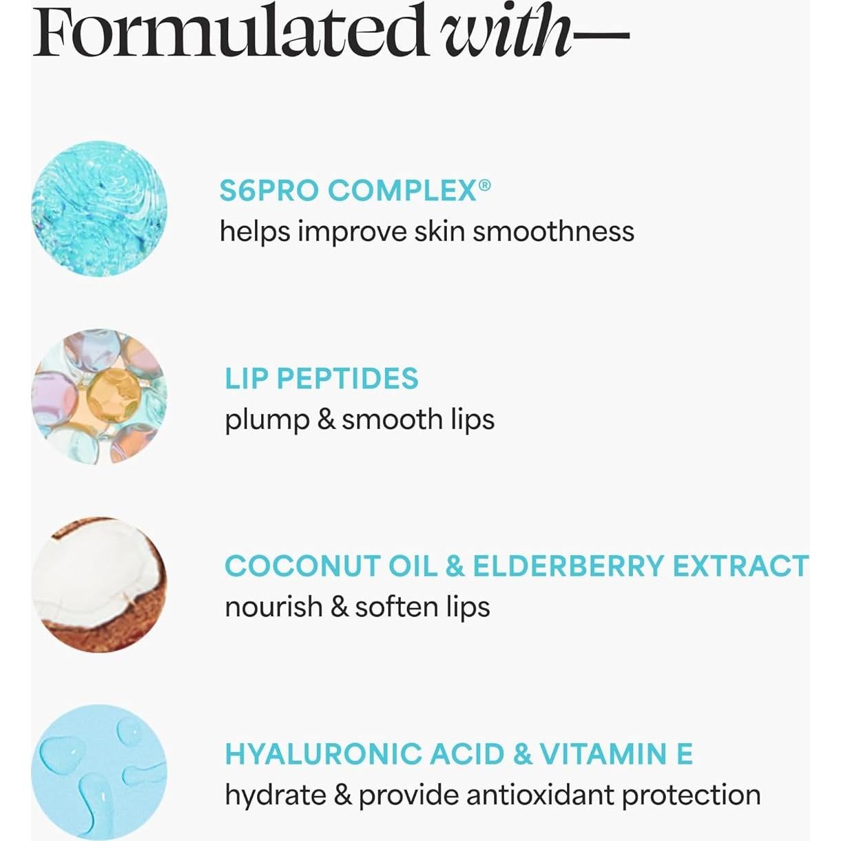 Bálsamo Labial TULA Skin Care Rose Glow - Hidratante 7.87 g