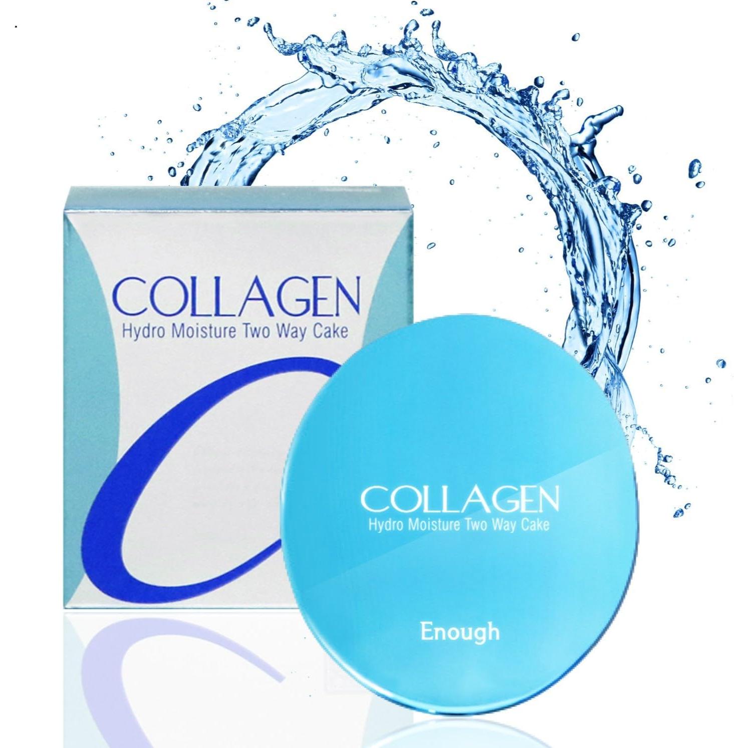 Polvo Compacto de Maquillaje Enough Colágeno Hidro SPF25 13 Beige