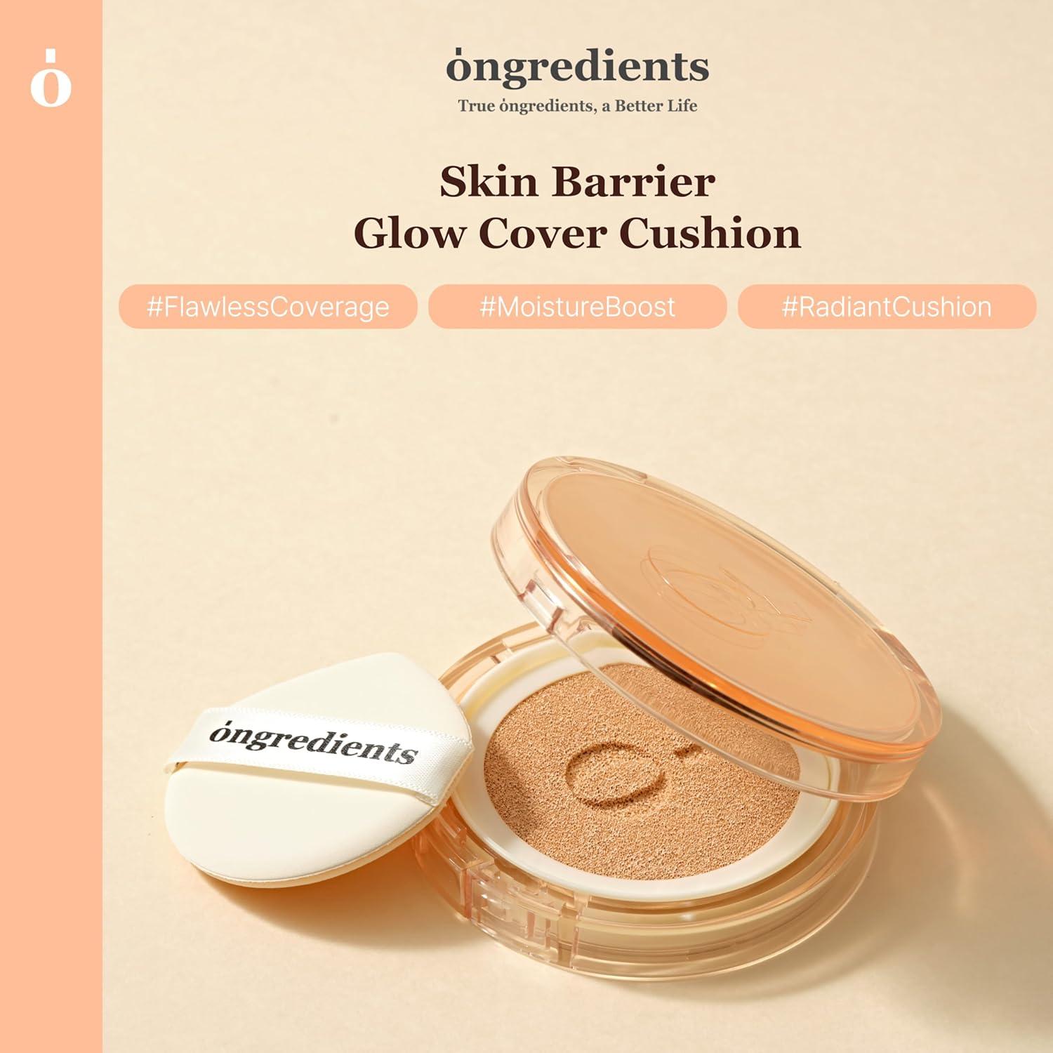 Cojín de Cobertura Skin Barrier Glow 4.25g - Acabado Radiante