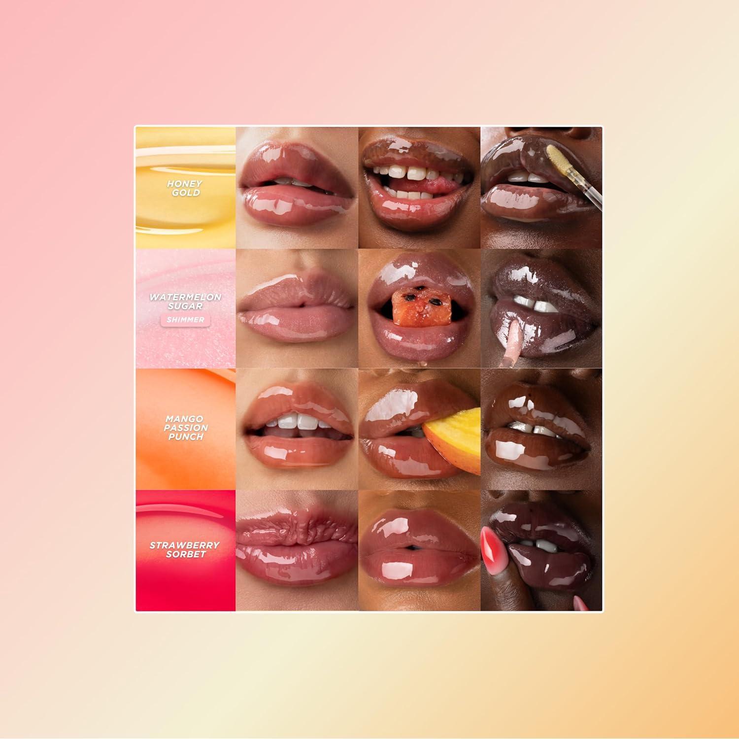 Gisou Aceite Hidratante de Labios con Miel 8ml - Rosa Claro