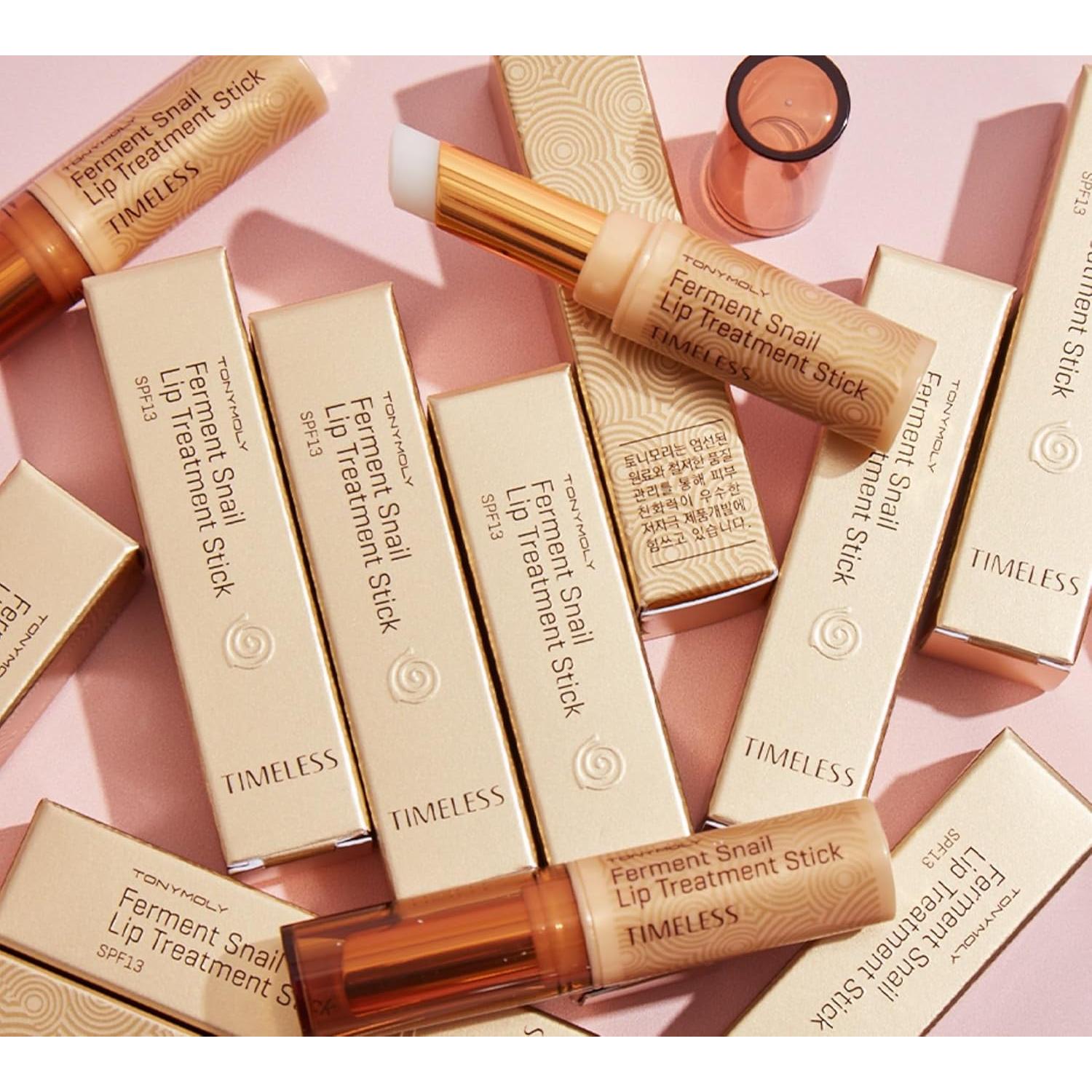 Bálsamo Labial TONYMOLY Caracol Fermentado 3.5g Hidratante