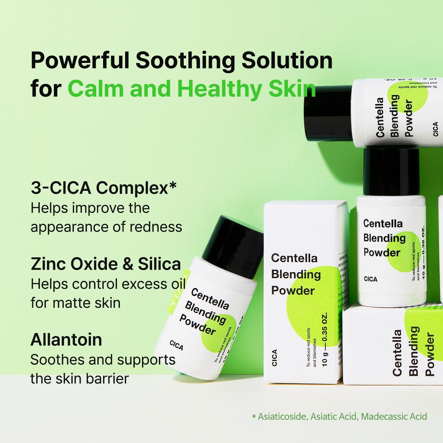 Polvo CICA TIAM 9.92 g - Calma y Controla el Sebo