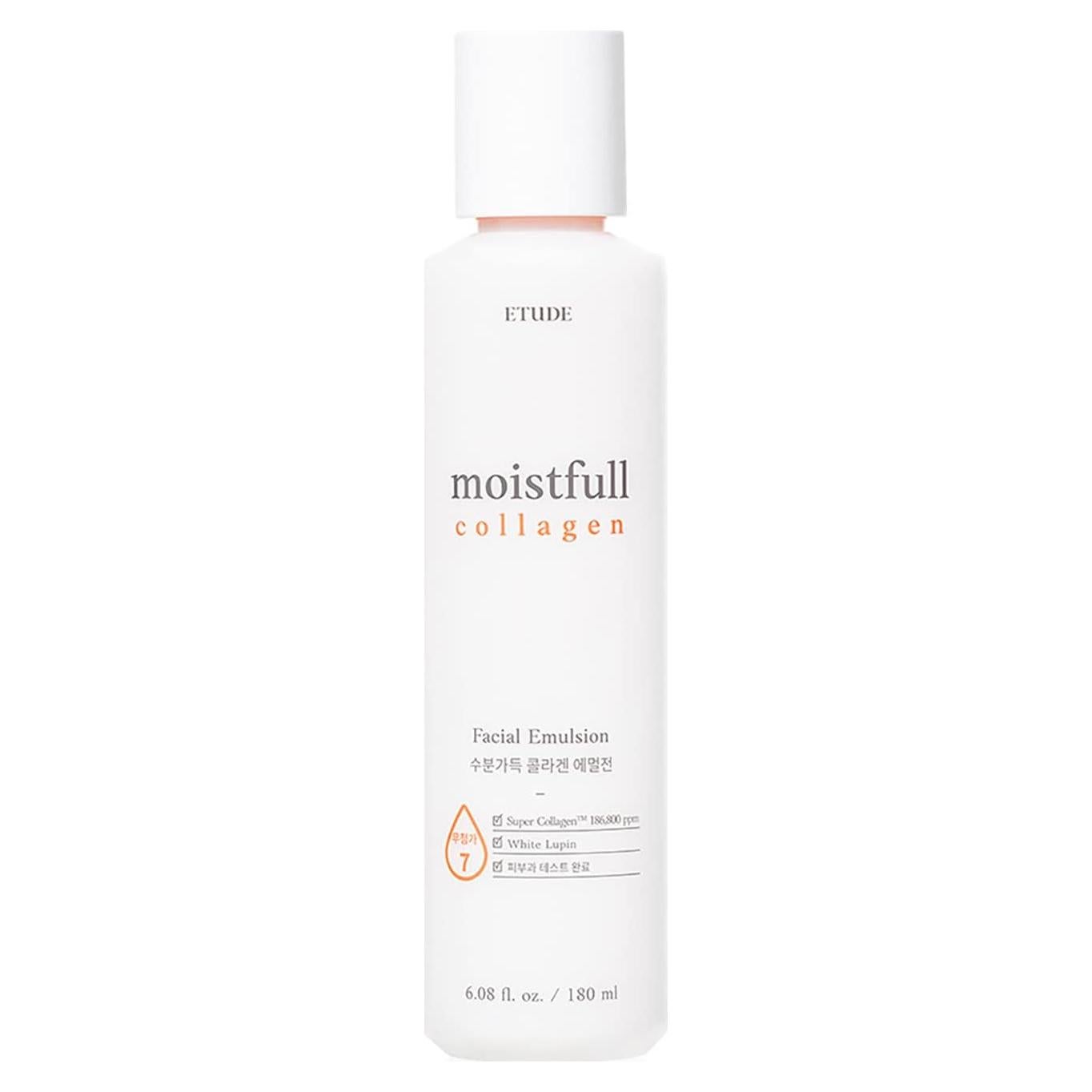 Emulsión Facial de Colágeno Moistfull Etude 180ml Hidratante