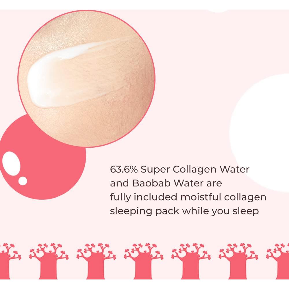 Mascarilla Hidratante Nocturna ETUDE Moistfull Collagen 100ml