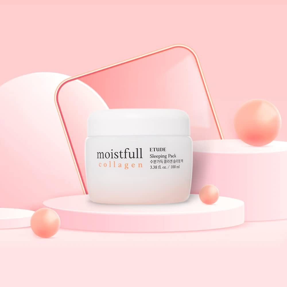 Mascarilla Hidratante Nocturna ETUDE Moistfull Collagen 100ml