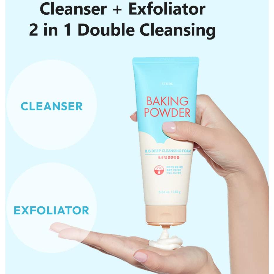 ETUDE Limpiador Facial 2 en 1 Salvado de Arroz 160g