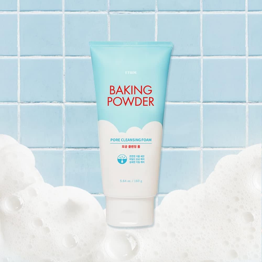 ETUDE Espuma Limpiadora de Poros 160g - Exfoliante Suave