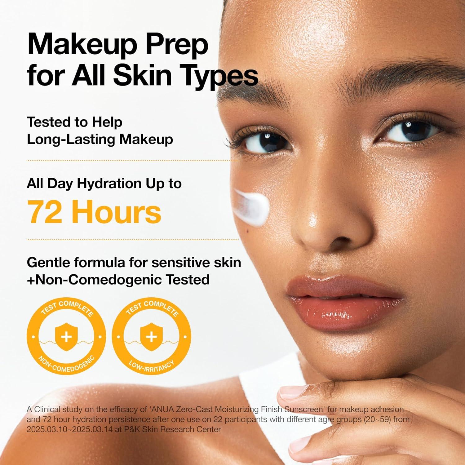 Protector Solar Facial Anua Zero-Cast SPF 50 50ml