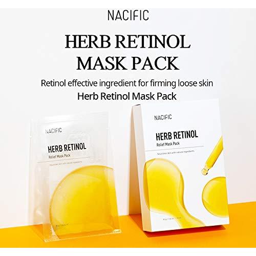 Paquete de 10 Mascarillas Faciales NACIFIC - Hidratación y Nutrición