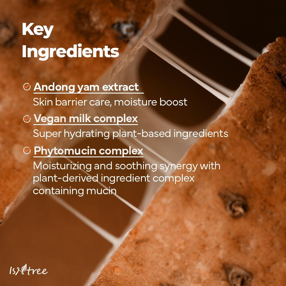 Limpiador Facial Vegano IsNtree 220ml - Hidratante y Suave