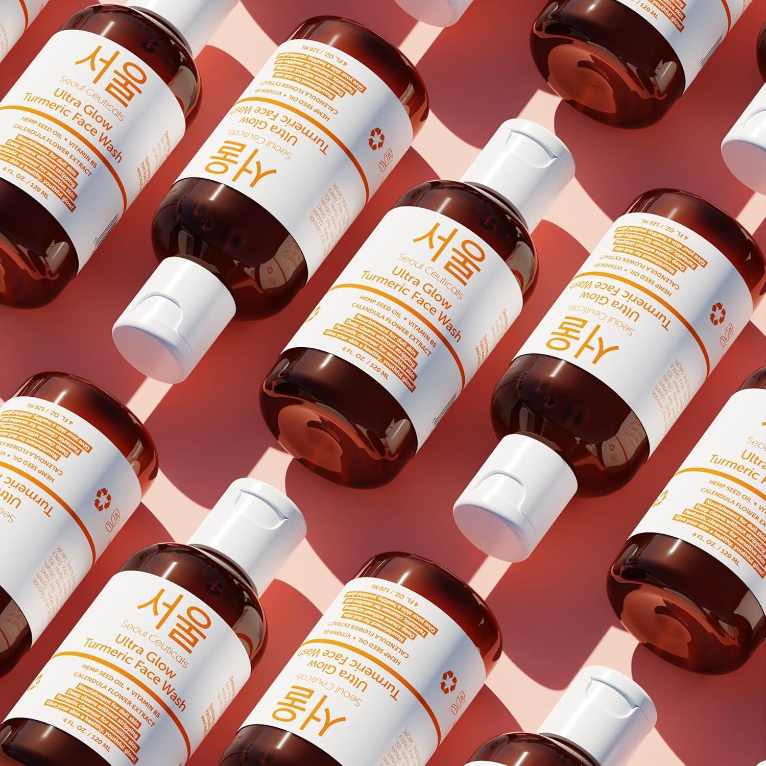 Limpiador Facial de Cúrcuma SeoulCeuticals 113g - Vegano y Natural