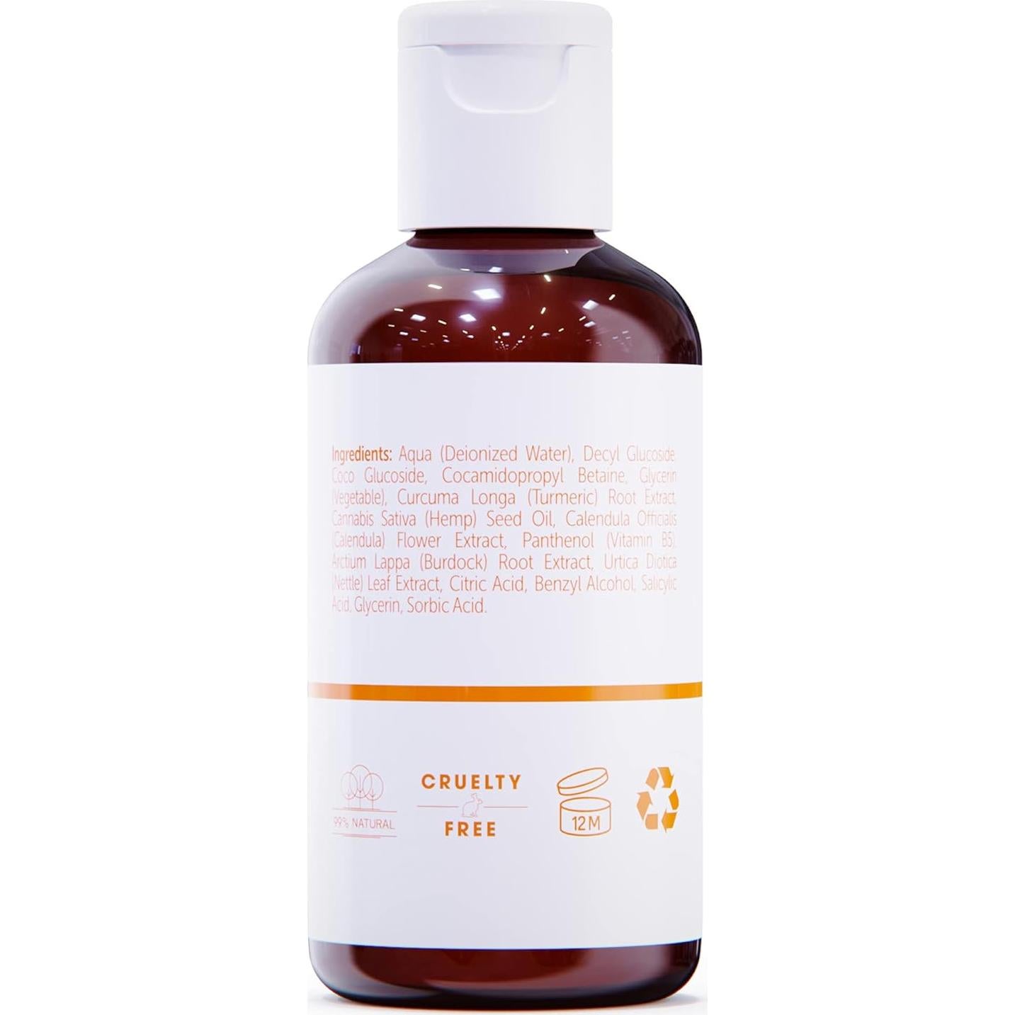 Limpiador Facial de Cúrcuma SeoulCeuticals 113g - Vegano y Natural