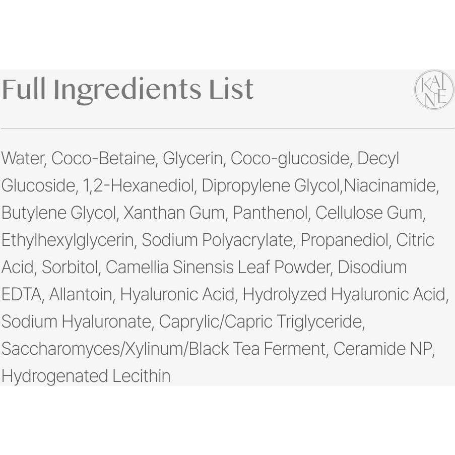 Limpiador Facial Hidratante Diario KAINE Kombu 161 ml - Piel Seca y Sensible