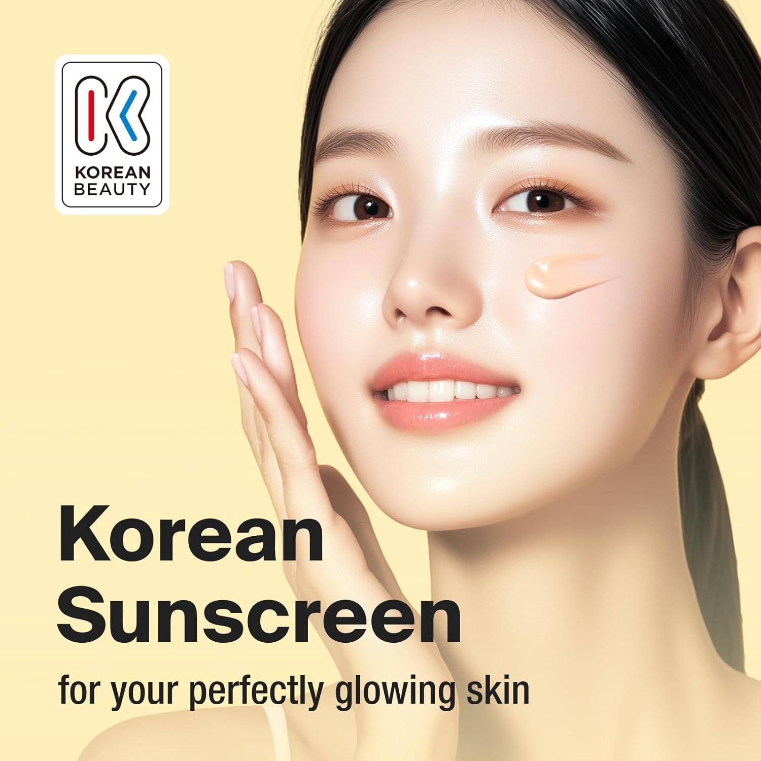 Protector Solar GANGNAM Glow SPF 50 - Hidratante Facial 50ml