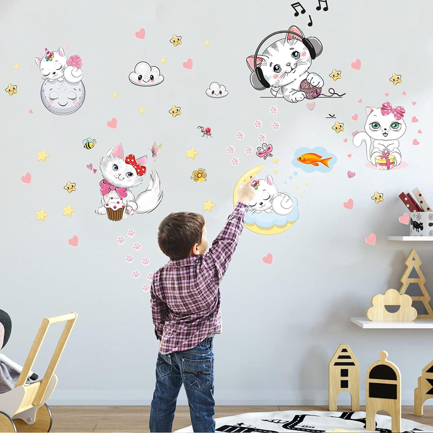 Calcomanías luminosas de estrellas Robmoda para niños