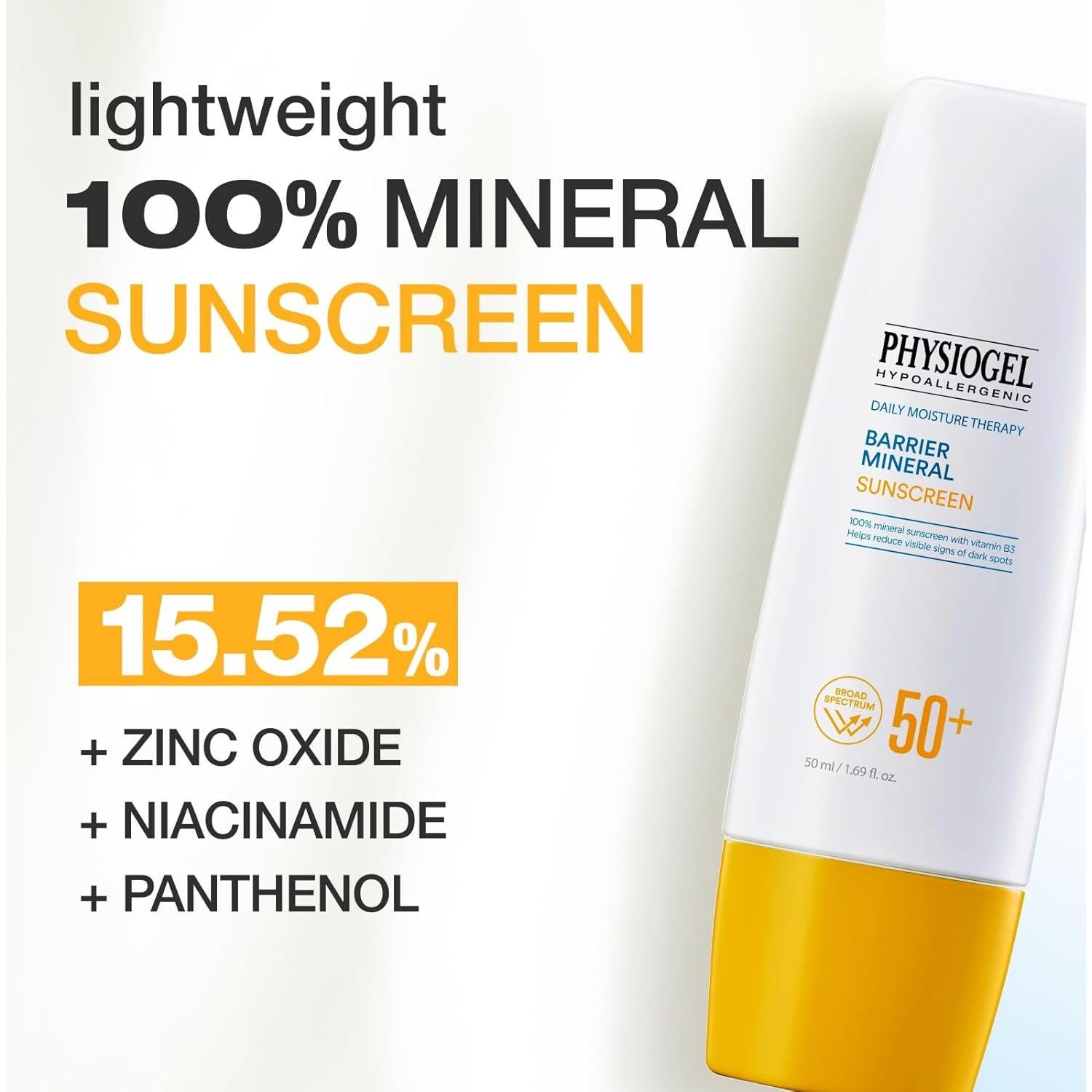 Protector Solar Hidratante Physiogel SPF 50+ Piel Sensible 23g