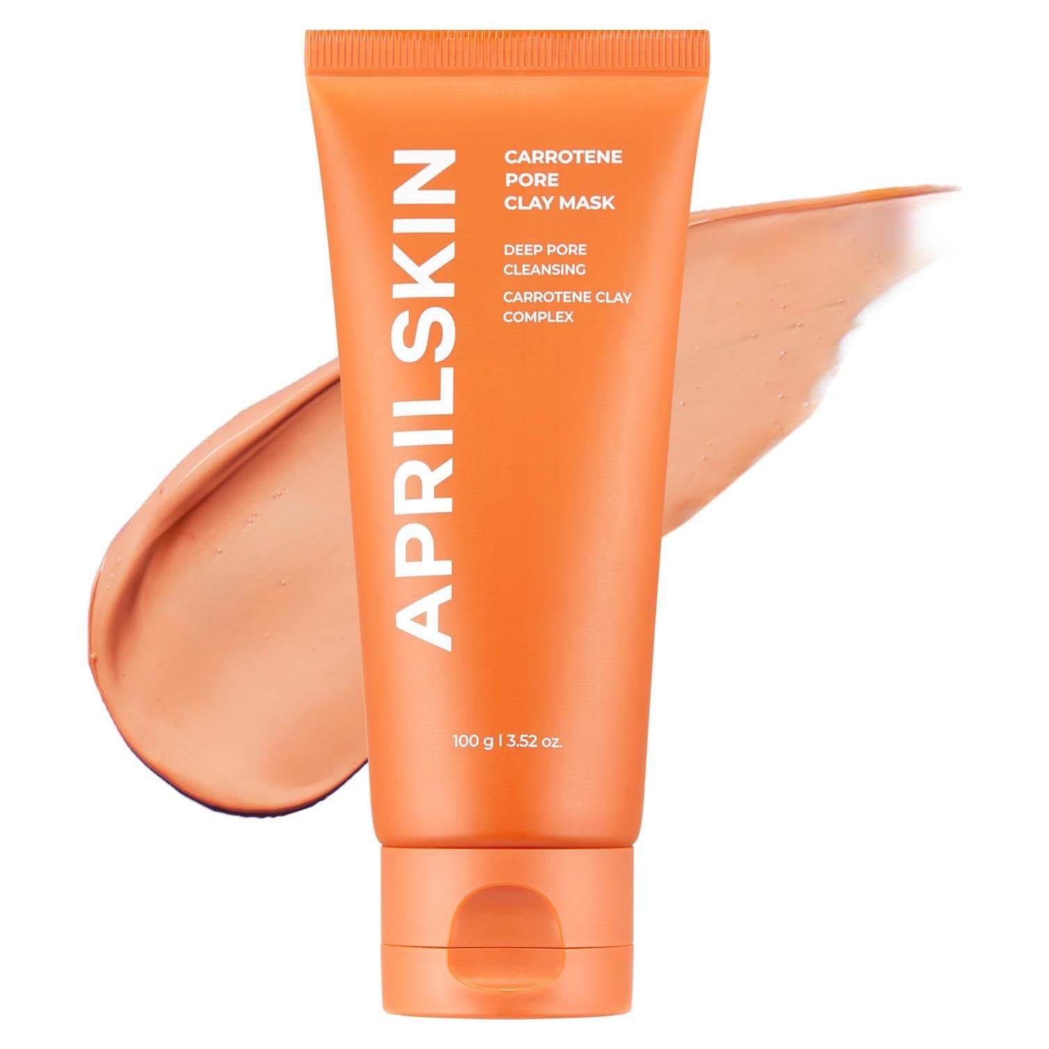 Máscara de Arcilla APRILSKIN Carrotene 100g - Secado Rápido 3 Min