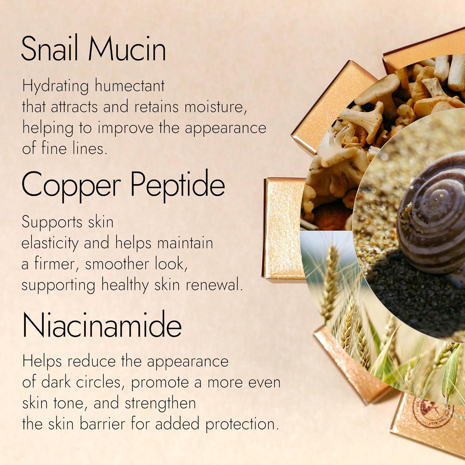 Crema para Ojos Reparadora de Caracol MIZON 23.66g Hidratante