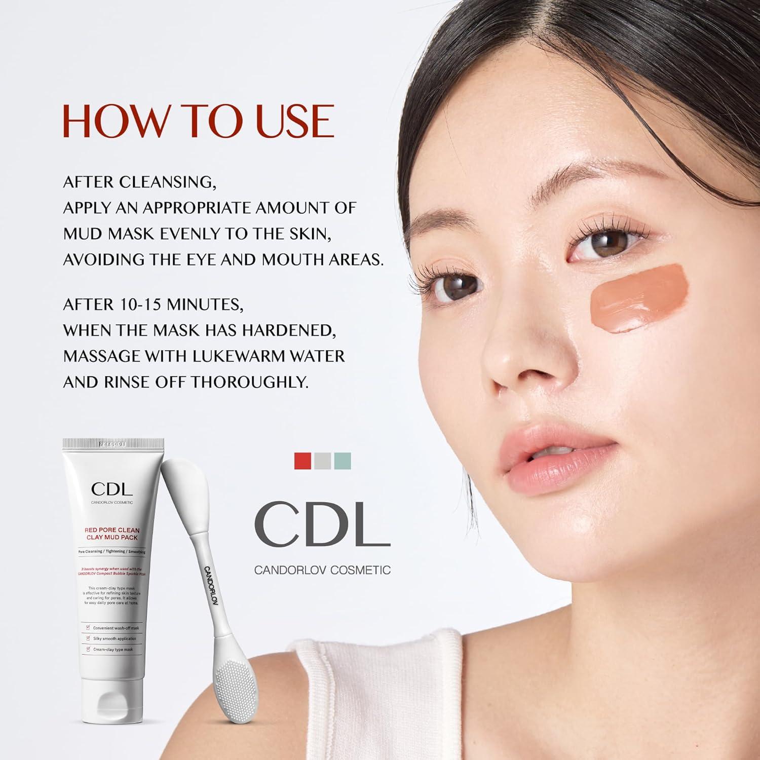 Mascarilla Facial Lavable C&Tech Barro Rojo 117 g Piel Sensible