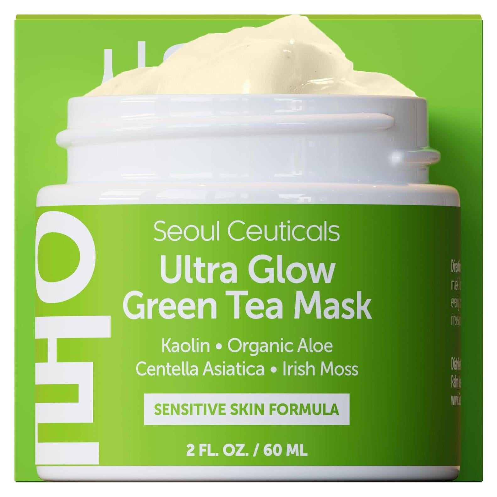 Mascarilla Facial Coreana SeoulCeuticals Té Verde 56.7g