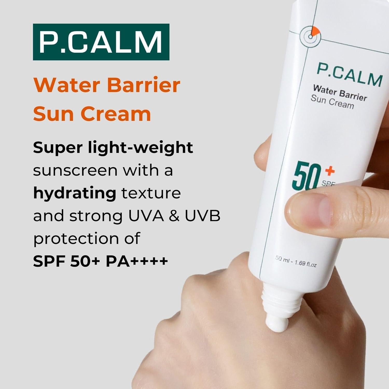 Crema Solar Hidratante P.CALM SPF 50+ Vegana 200ml