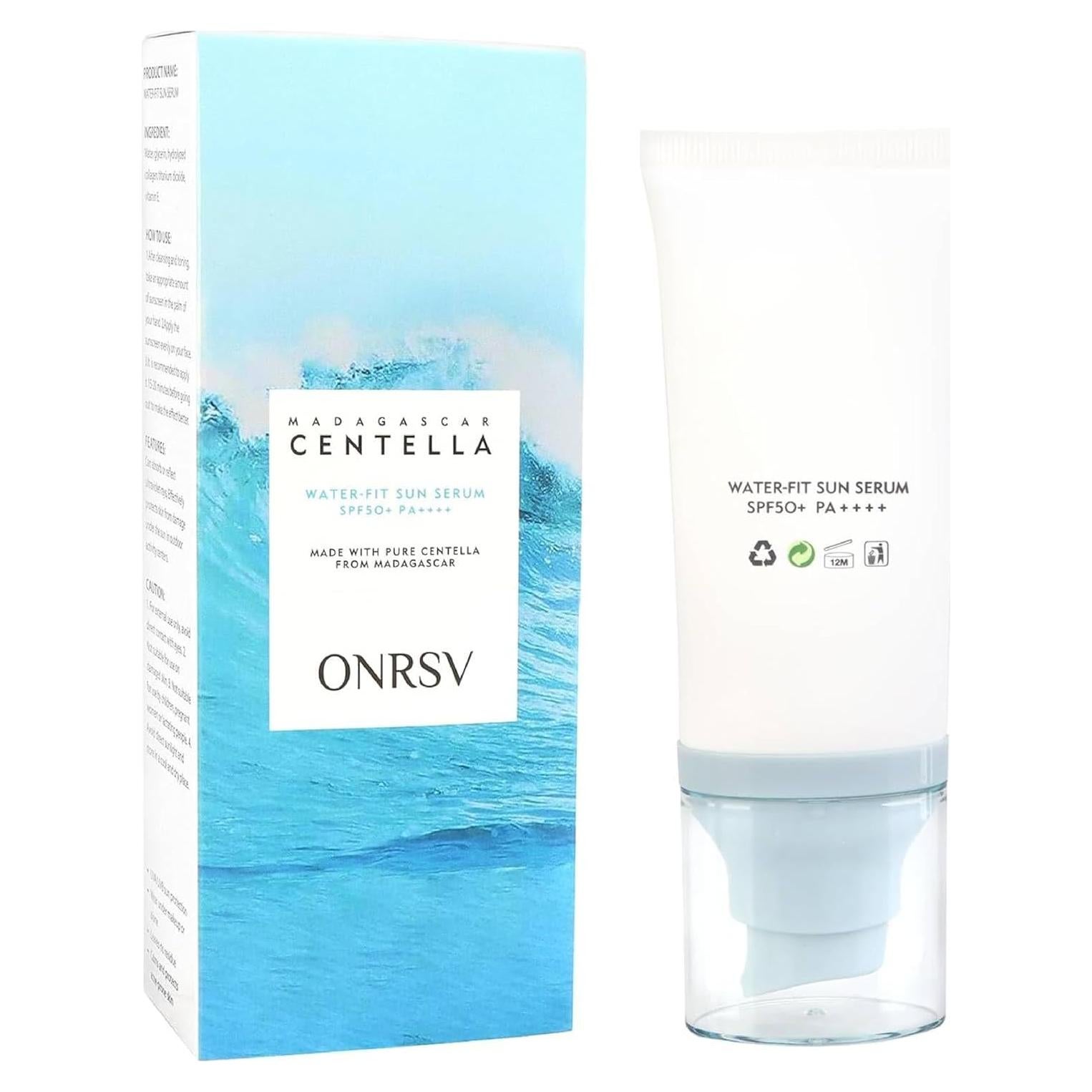 Sérum Facial Protector Solar Centella Madagascar SPF50 50ml