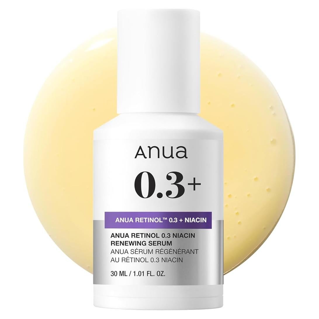 Suero de Retinol Anua 30ml - 0.3% Retinol, 5% Niacinamida