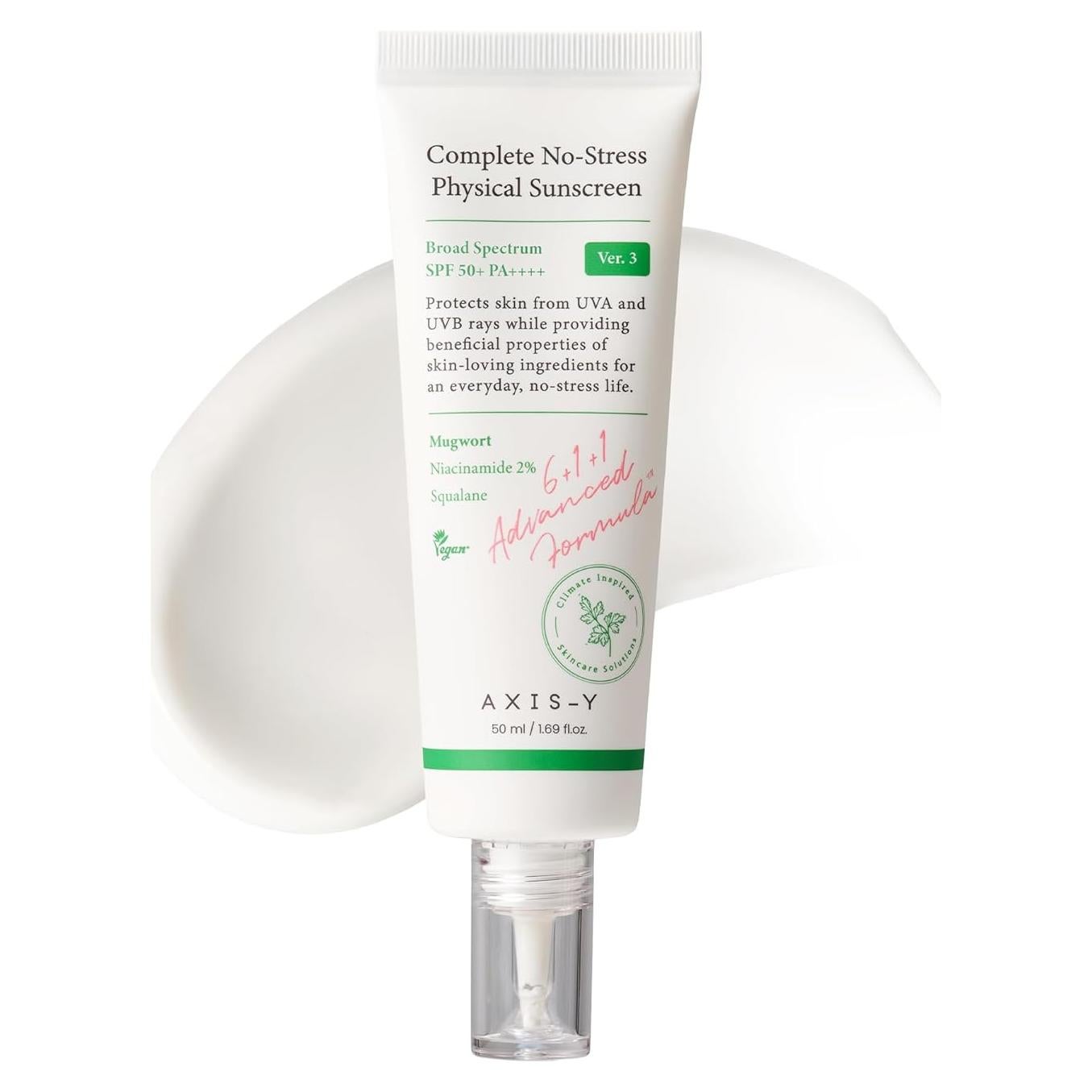 AXIS-Y Protector Solar Mineral SPF 50 50ml - Cuidado Vegano