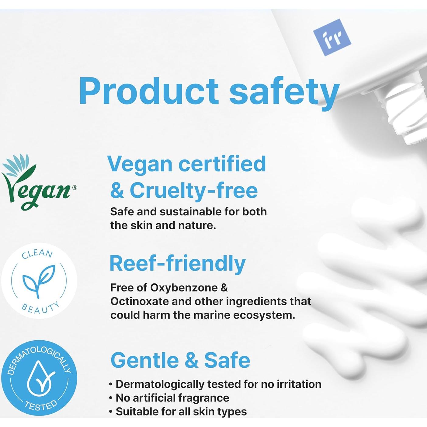 Face Republic Protector Solar Coreano 50ml SPF50+ Sin Residuos