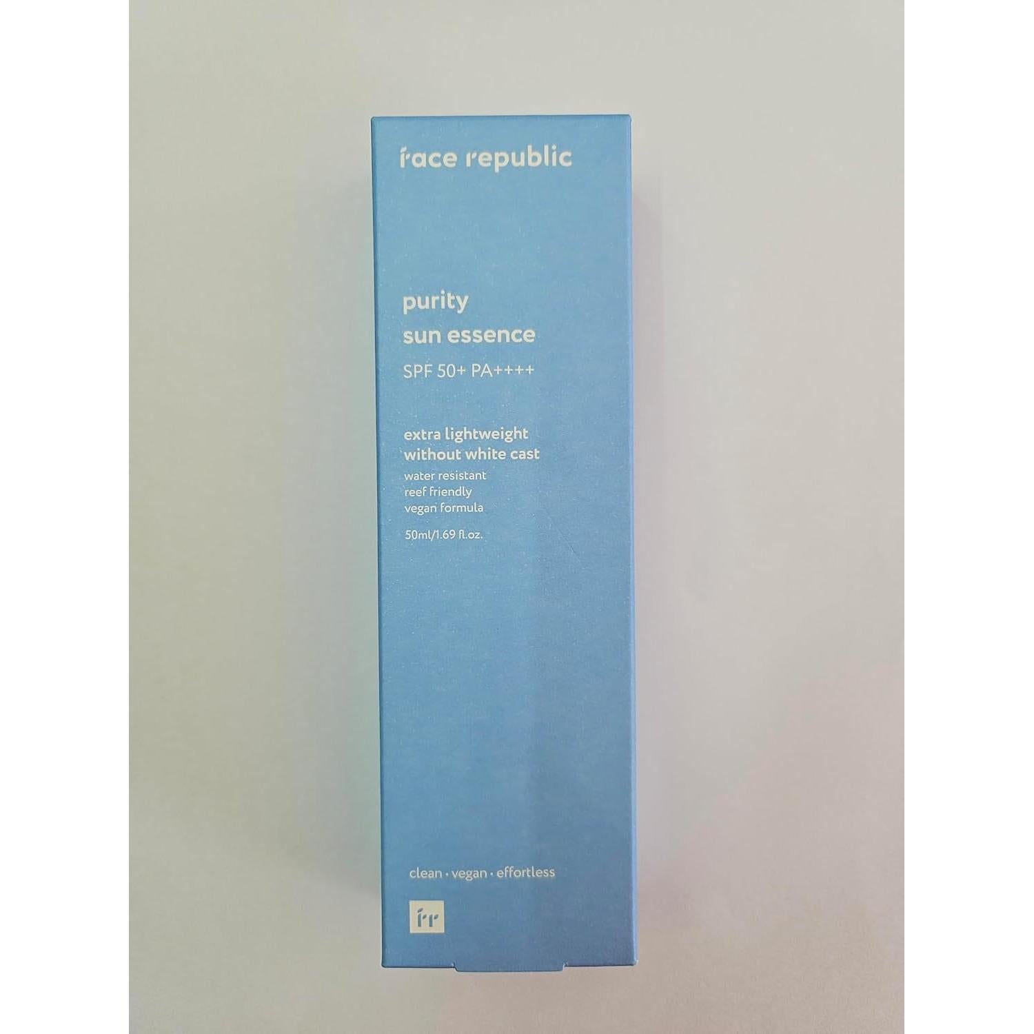 Face Republic Protector Solar Coreano 50ml SPF50+ Sin Residuos