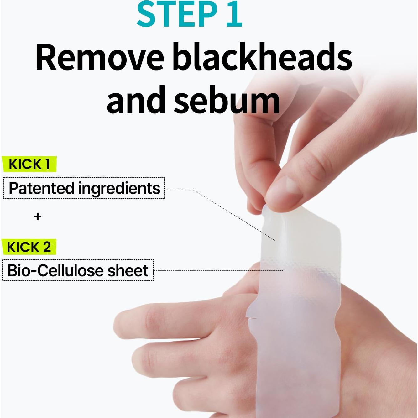 Parches Limpiadores de Poros Ilso Natural MILD - 5 PCS