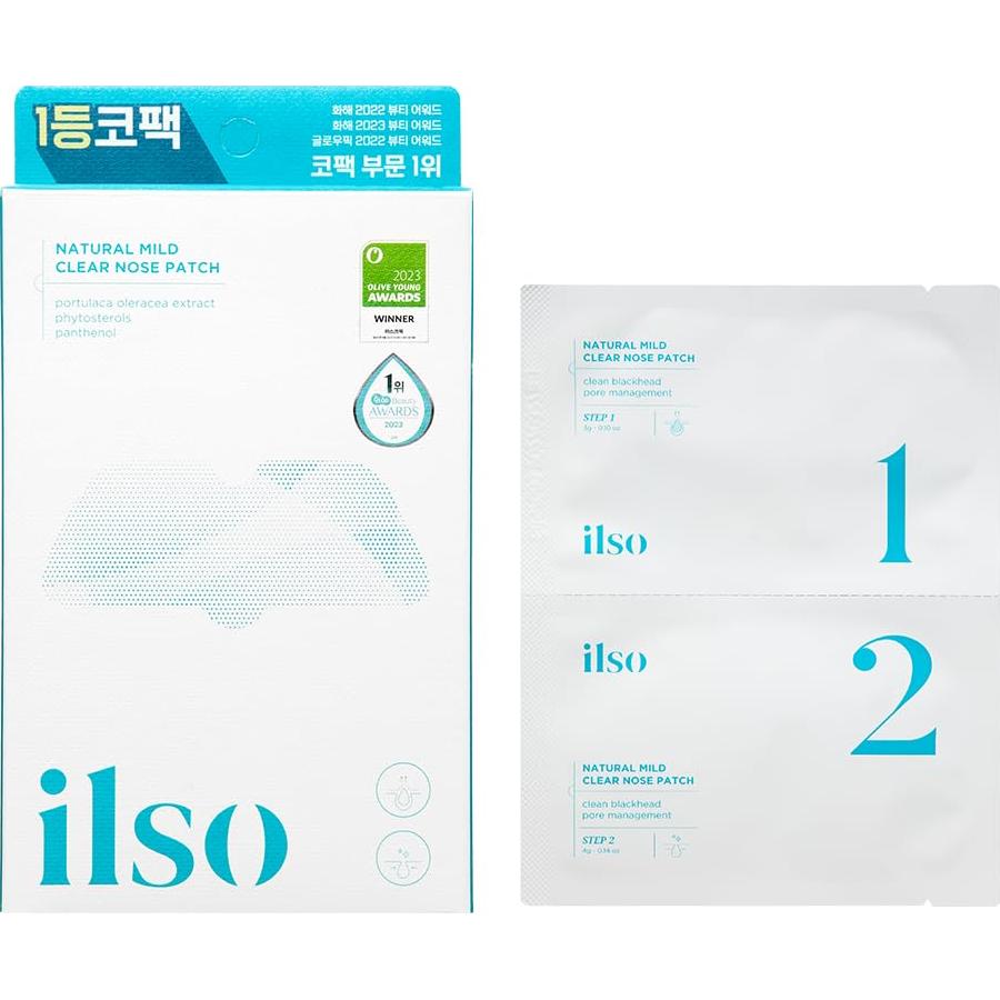 Parches Limpiadores de Poros Ilso Natural MILD - 5 PCS