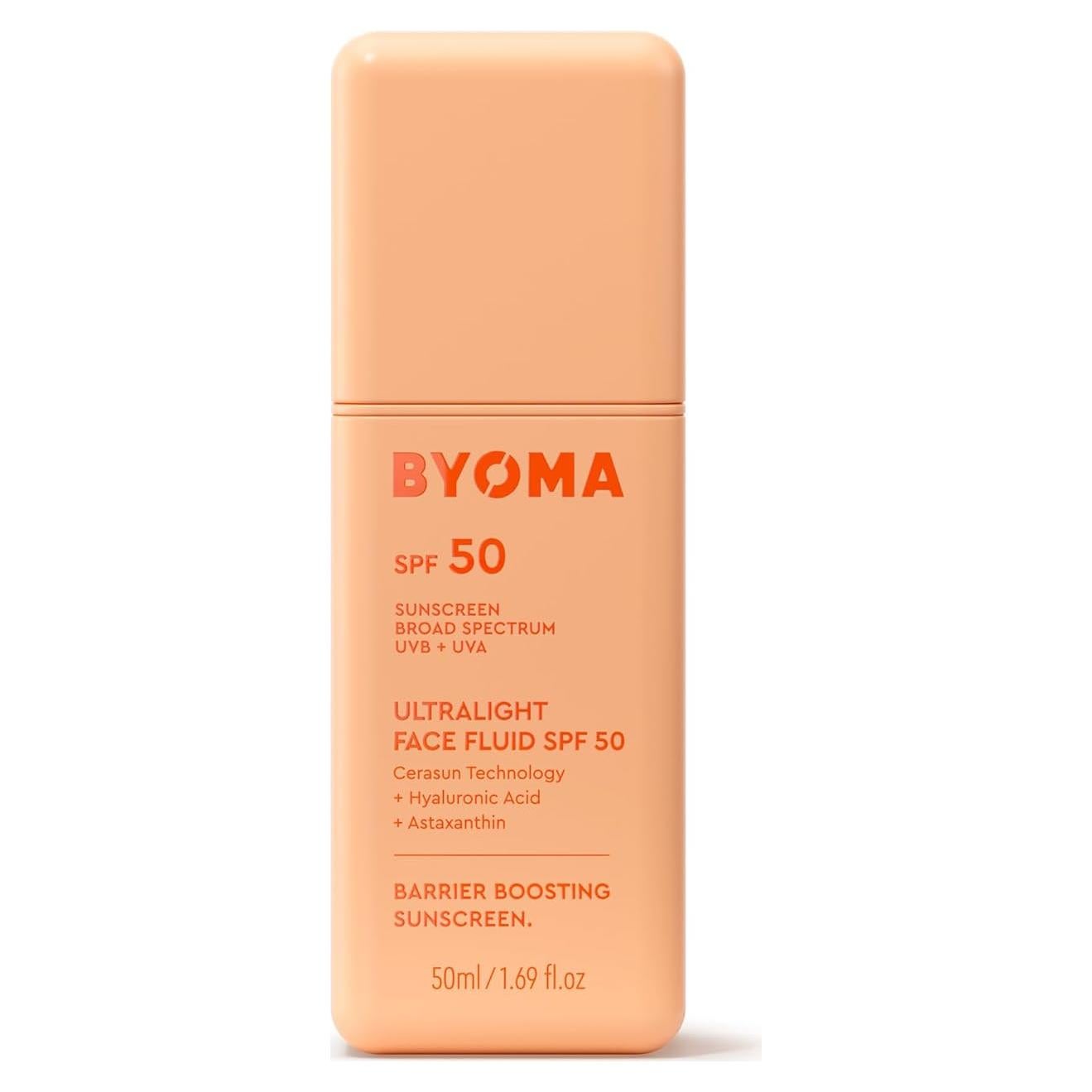 BYOMA Protector Solar Facial SPF 50 Ultra Ligero 50 ml