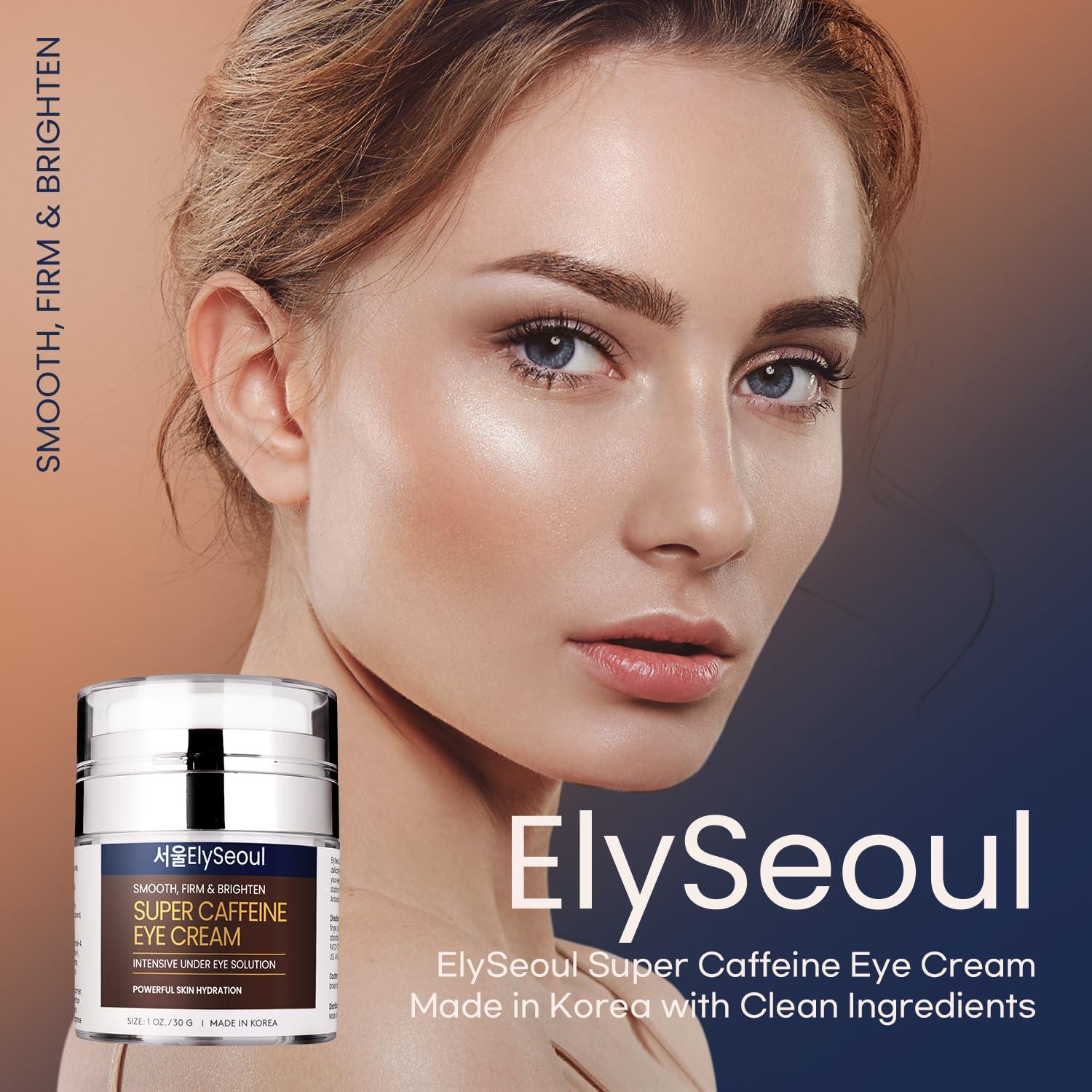 Crema para los Ojos ElySeoul Super Caffeine 30g - Antienvejecimiento