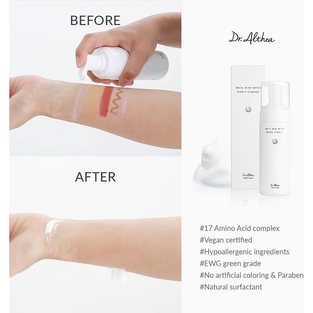Limpiador Espumoso Suave Dr.Althea 140ml Piel Sensible Vegano