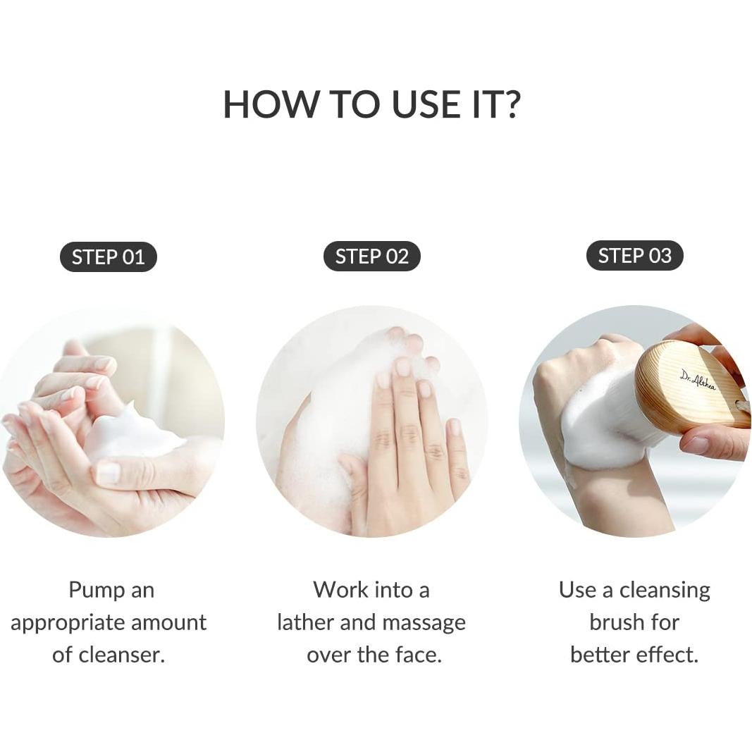 Limpiador Espumoso Suave Dr.Althea 140ml Piel Sensible Vegano