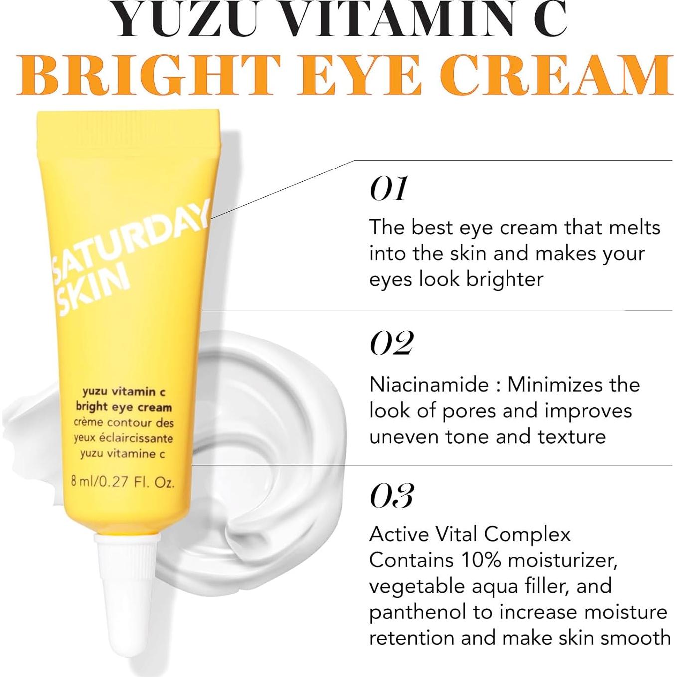 Conjunto de Cuidado de la Piel Saturday Skin Yuzu 3 Piezas