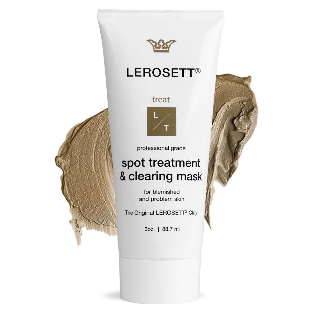 Mascarilla Facial de Arcilla LEROSETT 85g - Tratamiento Acné