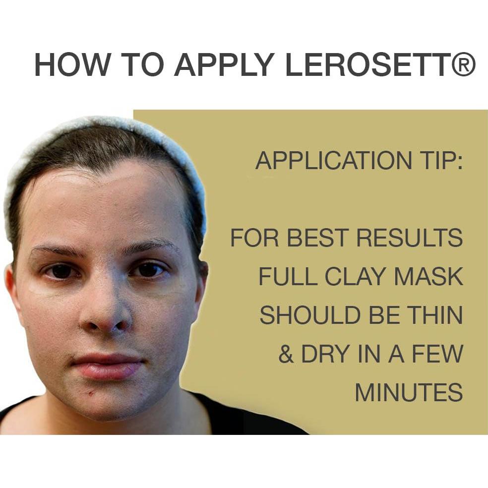 Mascarilla Facial de Arcilla LEROSETT 85g - Tratamiento Acné