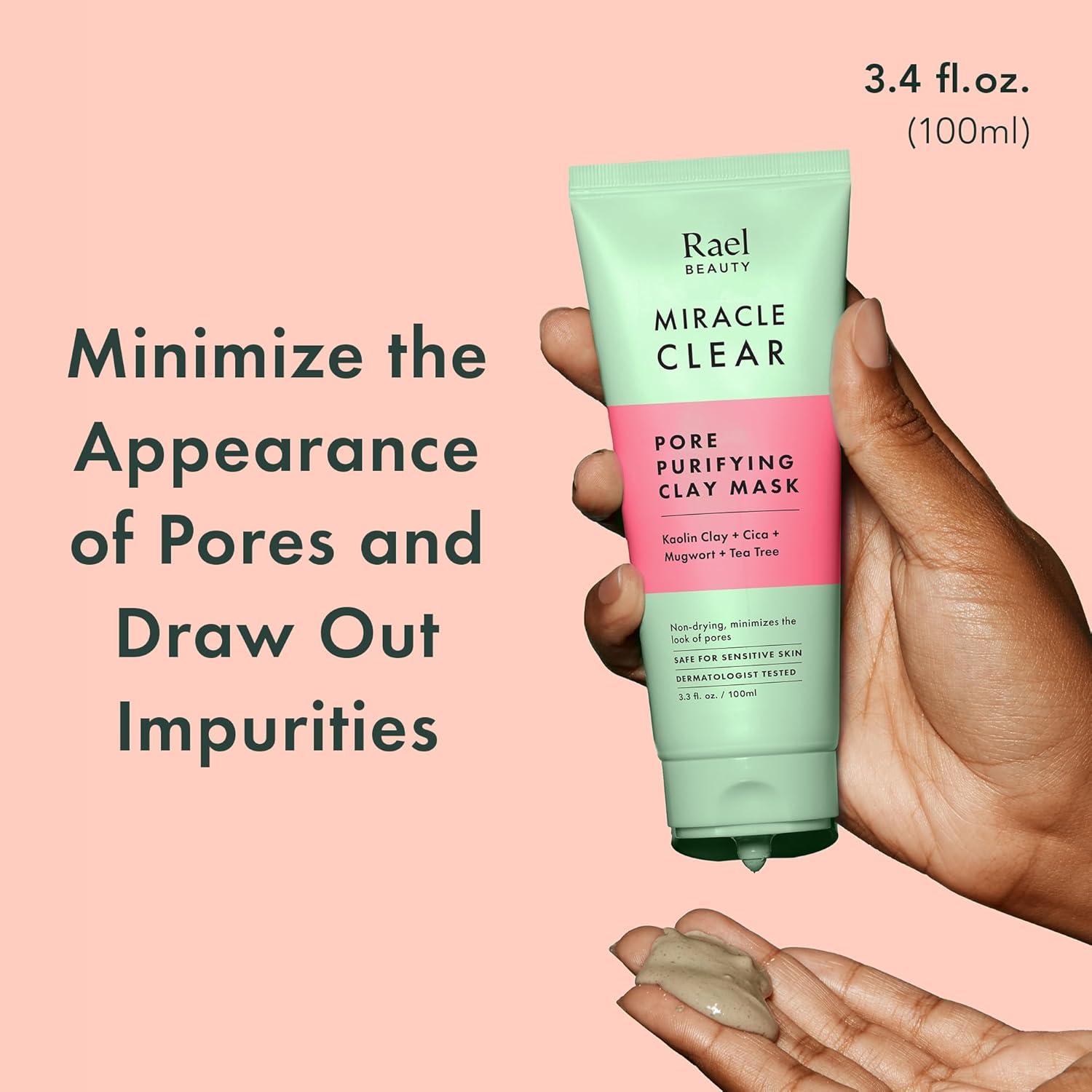 Mascarilla de Arcilla Rael 97.6 ml - Limpiador Facial Exfoliante