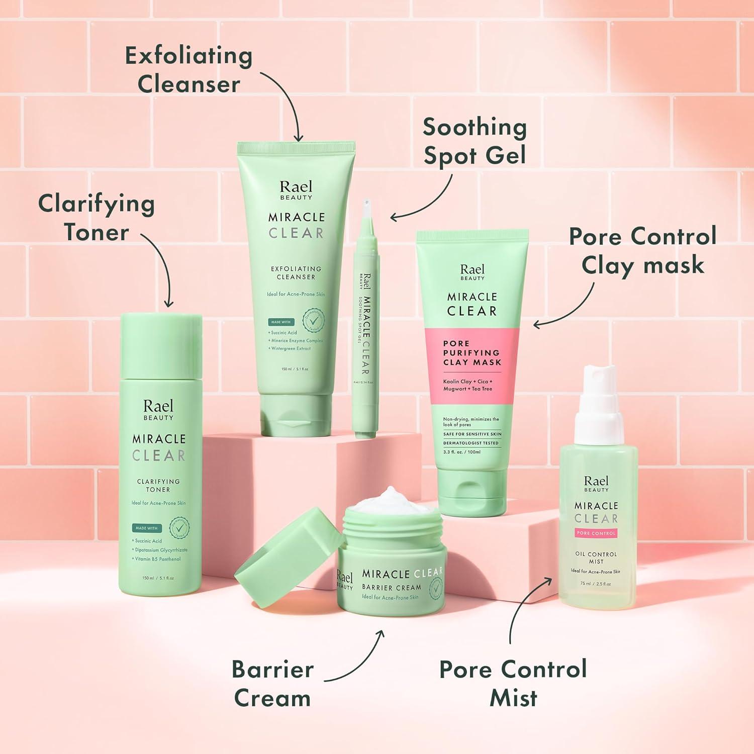 Mascarilla de Arcilla Rael 97.6 ml - Limpiador Facial Exfoliante