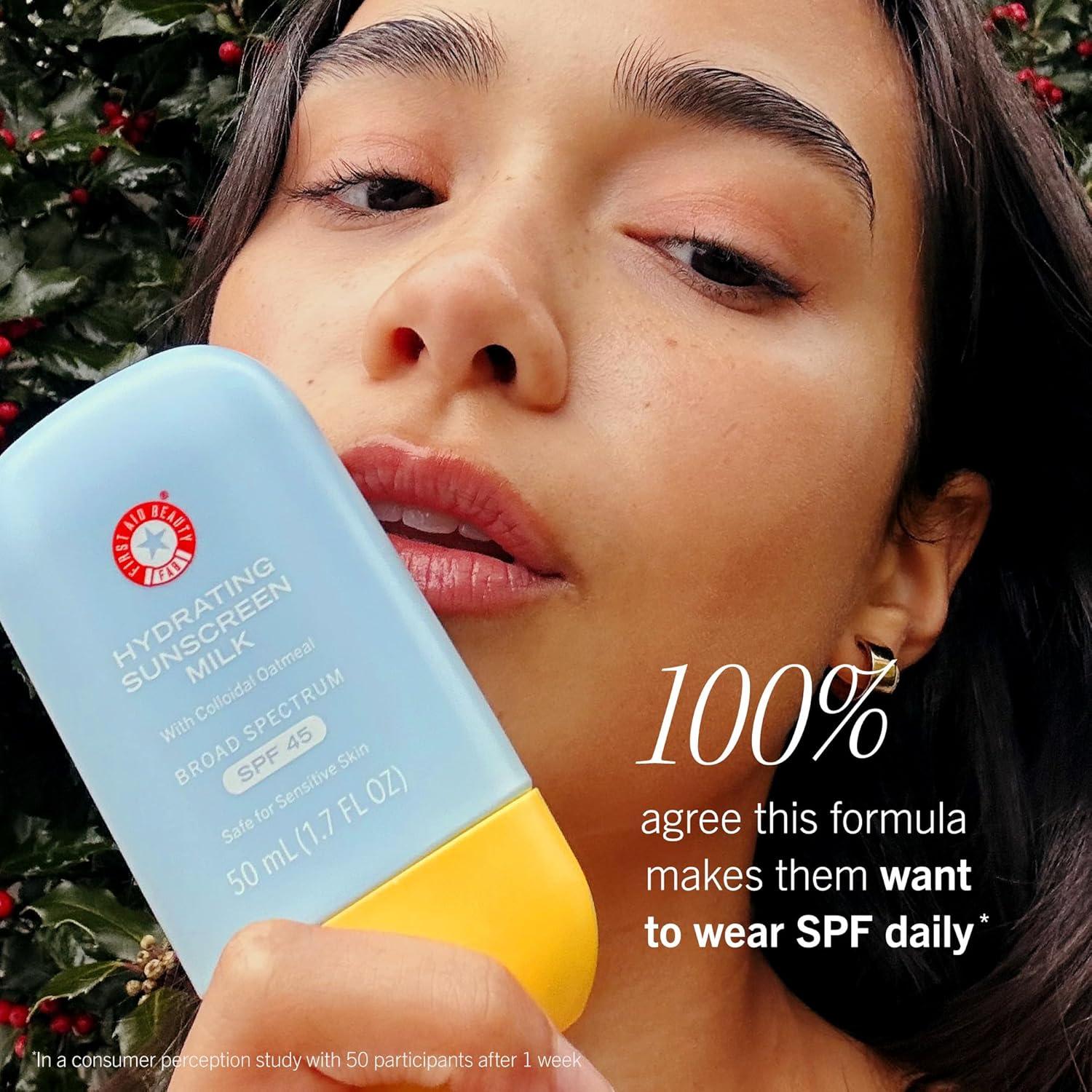 Leche Hidratante Solar First Aid Beauty SPF 45 48.19 g